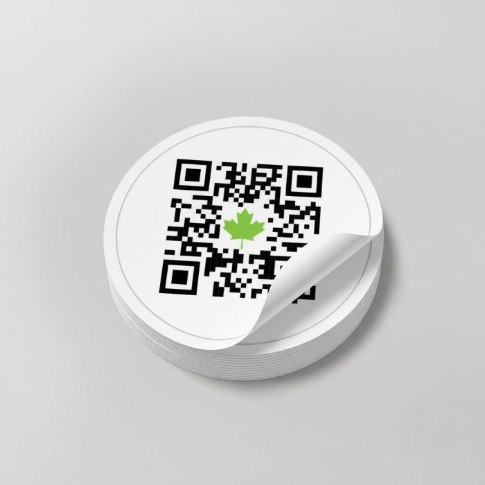 QR code stickers
