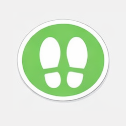 indoor floor graphics