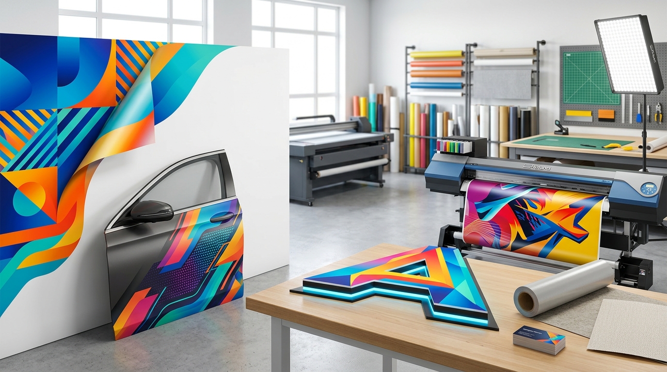 Beyond the Logo: How Environmental Graphics Create Unforgettable Retail Experiences